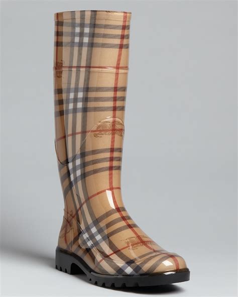 burberry haymarket check rain boots reviews|Burberry Check Rainboots Reviews .